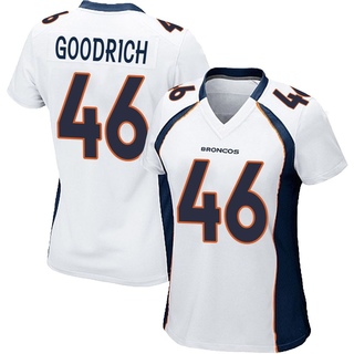 Game Mario Goodrich Women's Denver Broncos Jersey - White