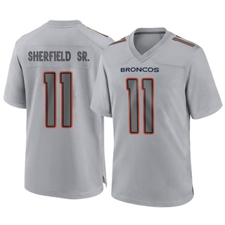 Game Trent Sherfield Sr. Youth Denver Broncos Atmosphere Fashion Jersey - Gray