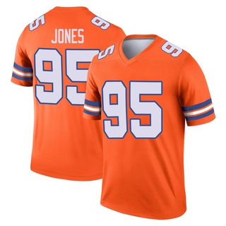 Legend Sai'vion Jones Youth Denver Broncos Alternate Mile High Collection 1977 Throwback Jersey - Orange