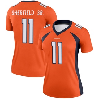 Legend Trent Sherfield Sr. Women's Denver Broncos Jersey - Orange