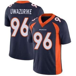 Limited Eyioma Uwazurike Men's Denver Broncos Vapor Untouchable Jersey - Navy
