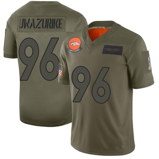 Limited Eyioma Uwazurike Youth Denver Broncos 2019 Salute to Service Jersey - Camo