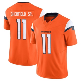 Limited Trent Sherfield Sr. Men's Denver Broncos Vapor F.U.S.E. 2nd Jersey - Orange