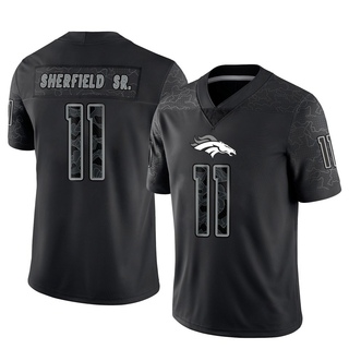 Limited Trent Sherfield Sr. Youth Denver Broncos Reflective Jersey - Black