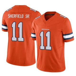 Limited Trent Sherfield Sr. Youth Denver Broncos Vapor F.U.S.E. Jersey - Orange