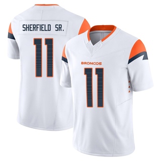 Limited Trent Sherfield Sr. Youth Denver Broncos Vapor F.U.S.E. Jersey - White