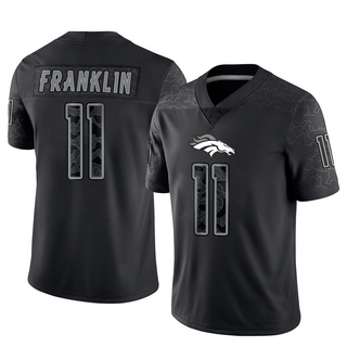 Limited Troy Franklin Youth Denver Broncos Reflective Jersey - Black